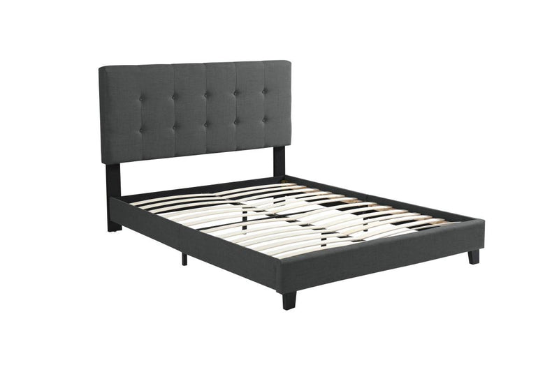 Ivy Queen Bed - Dark Grey