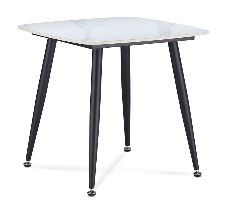 Kobuleti Sintered Stone End Table - White