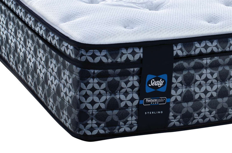 Sealy Posturepedic® Plus Sterling Series - Oscar Medium Eurotop Full Mattress