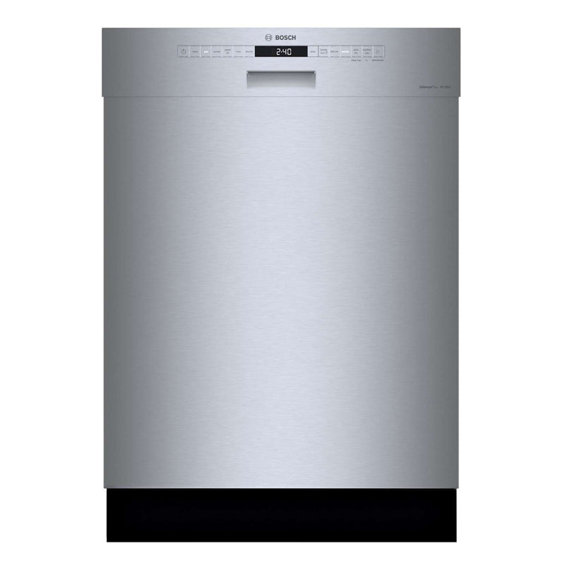 Bosch Fingerprint Resistant Stainless Steel 24-Inch Smart Built-In Dishwasher with Home Connect, Third Rack, 46 dBA - SHE53B75UC