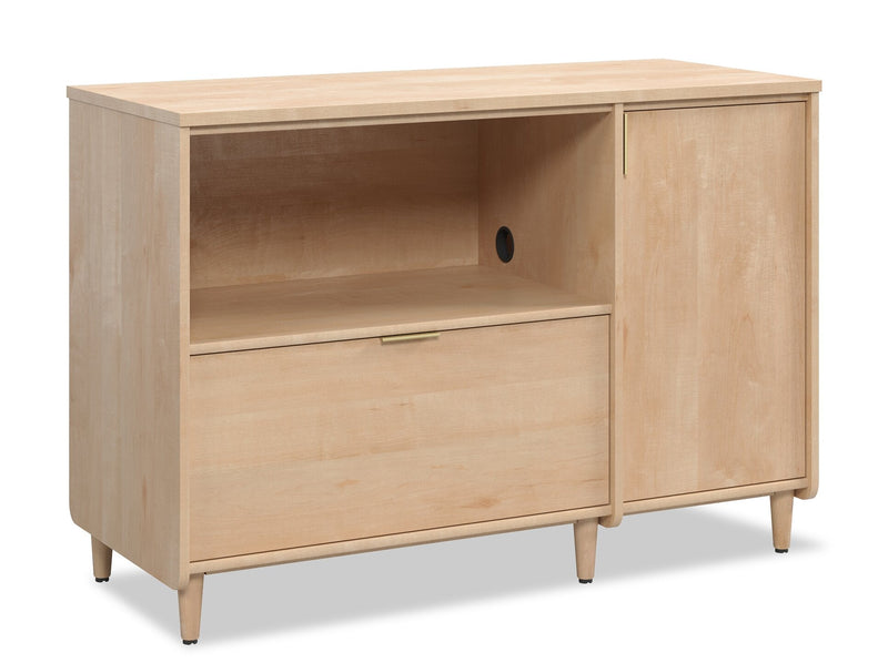 Beacon Hill Commercial Grade Small Credenza - Natural Maple