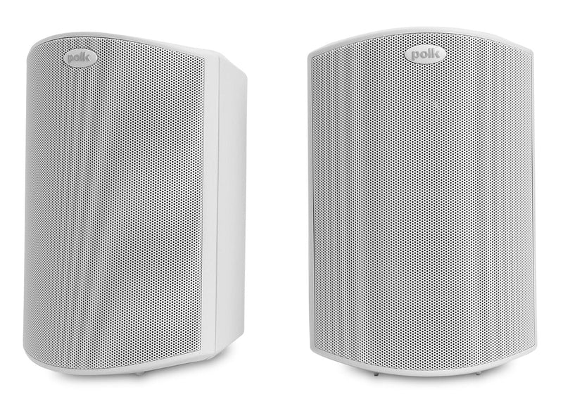Polk Audio Atrium 4 White Outdoor Loudspeakers with 4.5" Drivers - AM4088