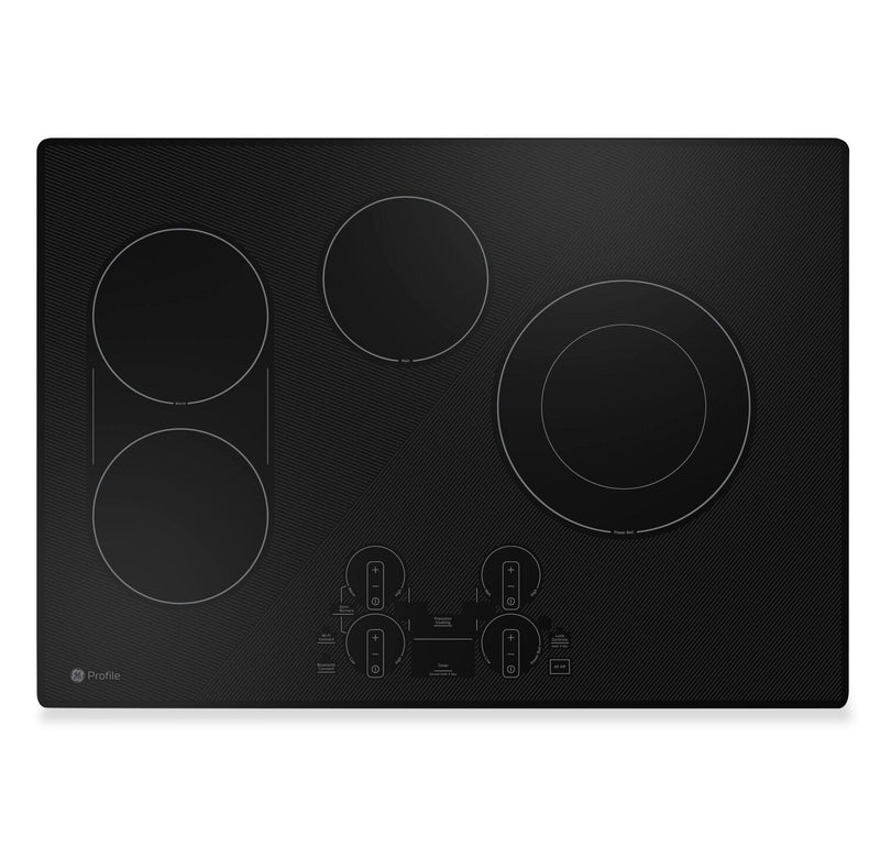GE Profile 30" Electric Cooktop with Touch Control - PEP7030DTBB