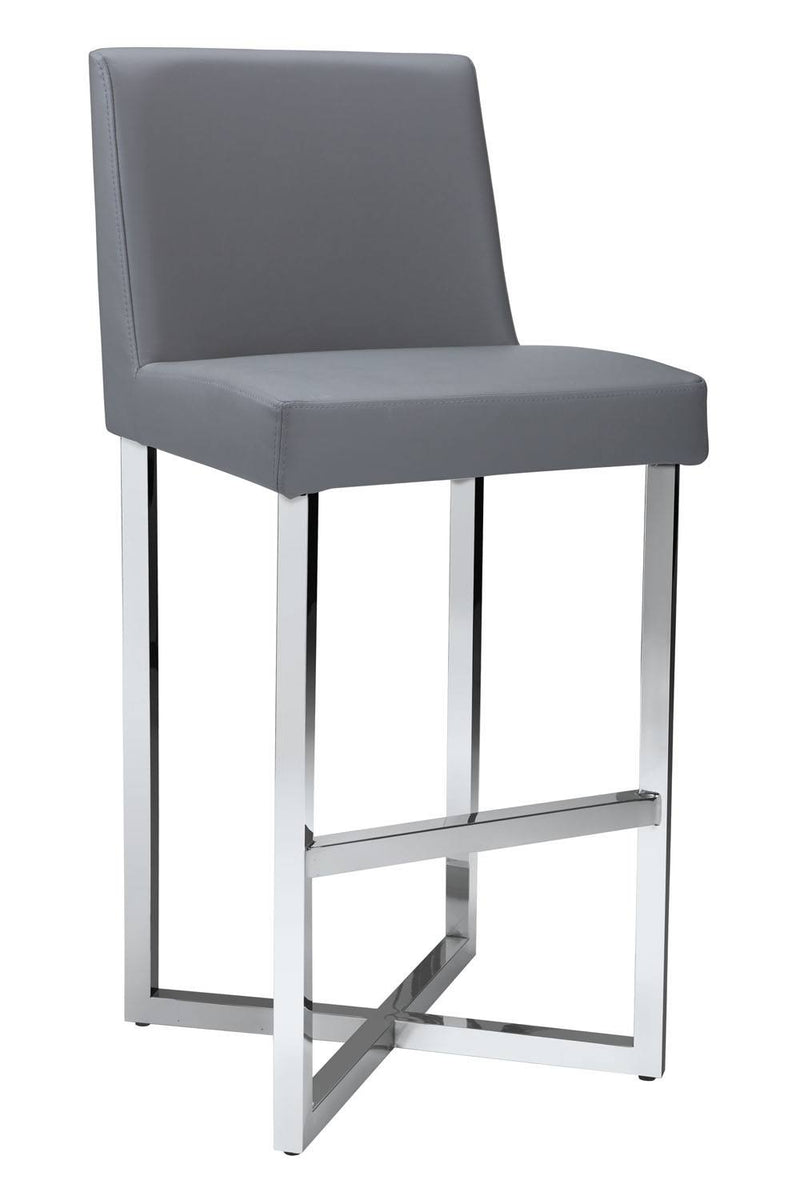 Wavre Counter Height Stool - Grey