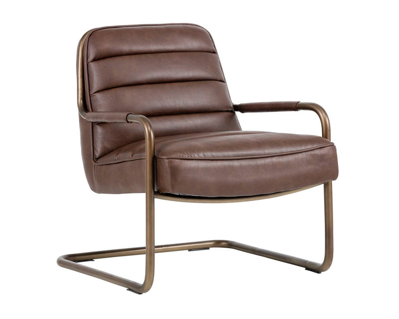 Saint Lounge Chair - Cognac