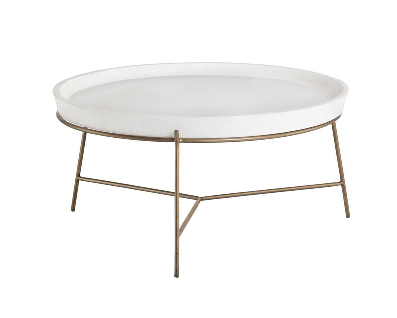 Malout Coffee Table - Ivory