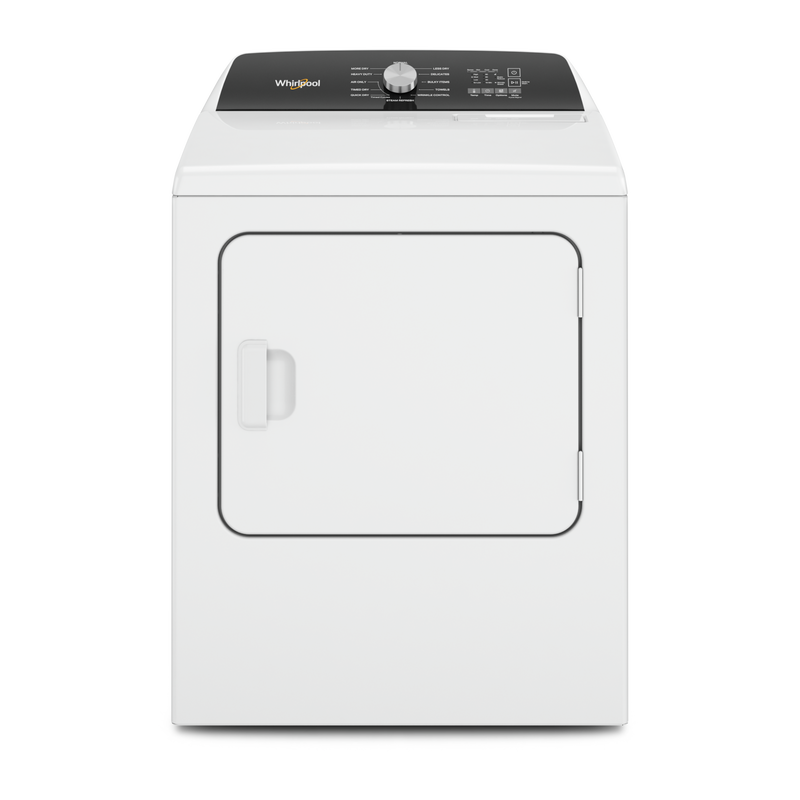 Whirlpool White Electric Steam Dryer with Moisture Sensing (7.0 Cu.Ft.) - YWED5050LW