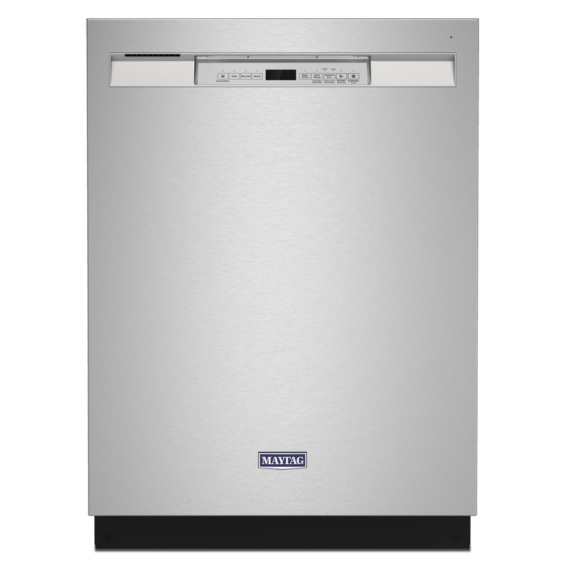 Maytag 24" Fingerprint Resistant Stainless Steel dishwasher with Dual Power filtration (50 dBA) - MDB4949SKZ