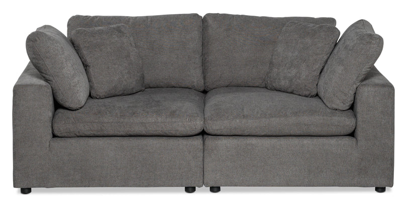 Millhaven 2-Piece Modular Sectional - Grey