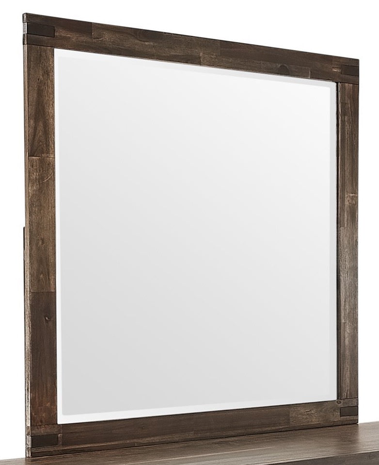 Holloway Mirror - Brown Cherry