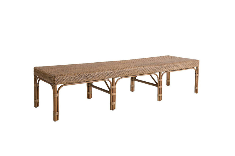 Oruro Natural Rattan Bench