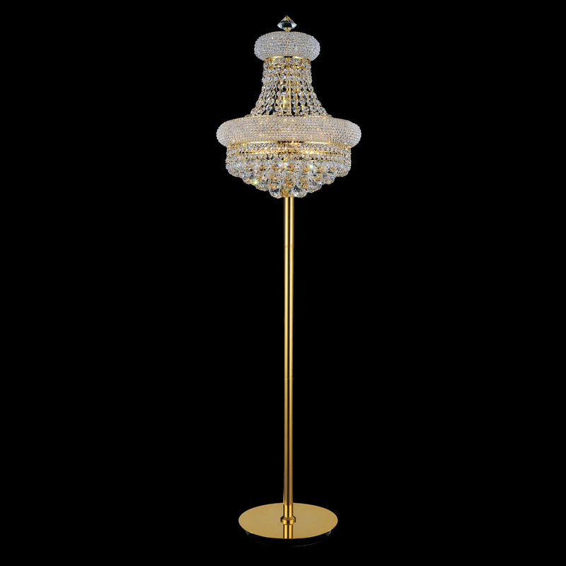Empire 8 Eight Light Floor Lamp - Gold