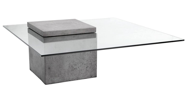 Arlono Concrete Coffee Table - Grey