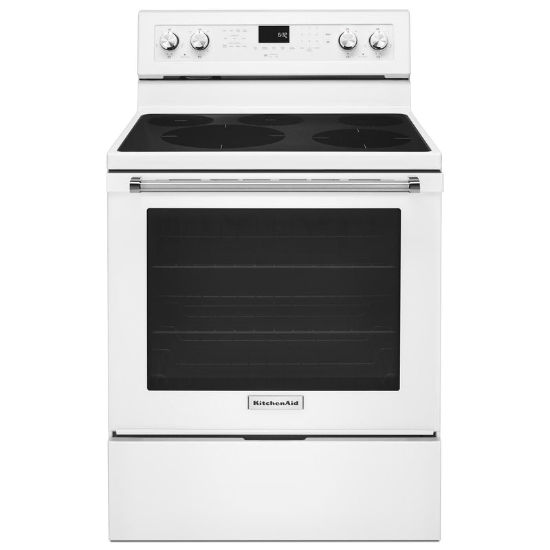 KItchenAid White Electric Range (6.4 Cu.Ft.) - YKFEG500EWH