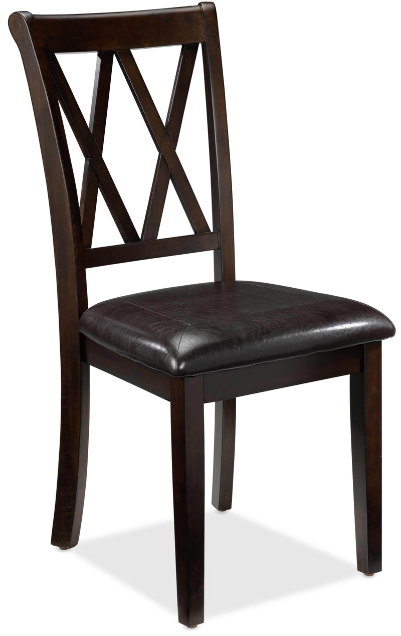 Gable Side Chair - Dark Brown