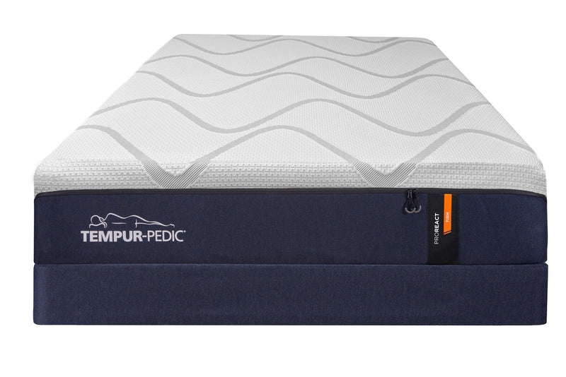 Tempur Pedic Pro React Firm King Mattress and Split Boxspring Set