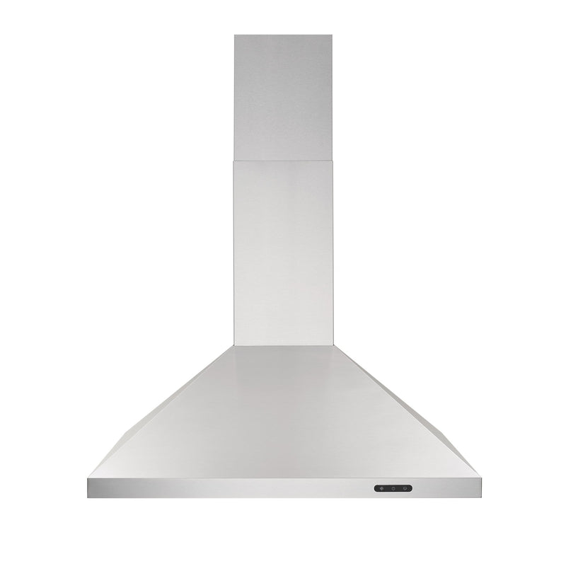 Broan Stainless Steel 30" 400 CFM Pyramidal Chimney Range Hood - EW4830SS