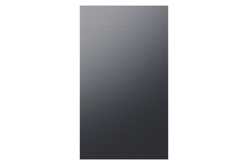 Samsung BESPOKE Matte Black Steel BESPOKE Custom Bottom Panel for 36" 4-Door Flex Refrigerator - RA-F18DBBMT/AA