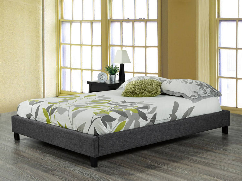 Salento Headboardless Queen Platform Bed - Grey