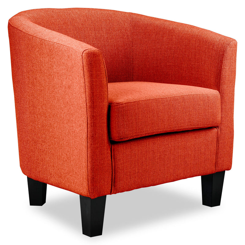 Tindale Accent Chair - Orange