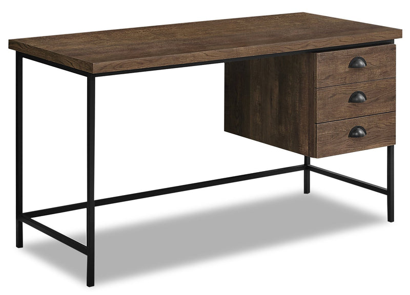 Dysart 55" Reclaimed Wood Look Desk - Brown