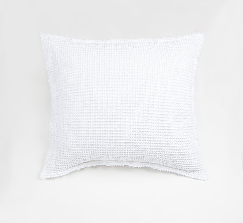 Meuxplein Matelasse Euro Sham - White