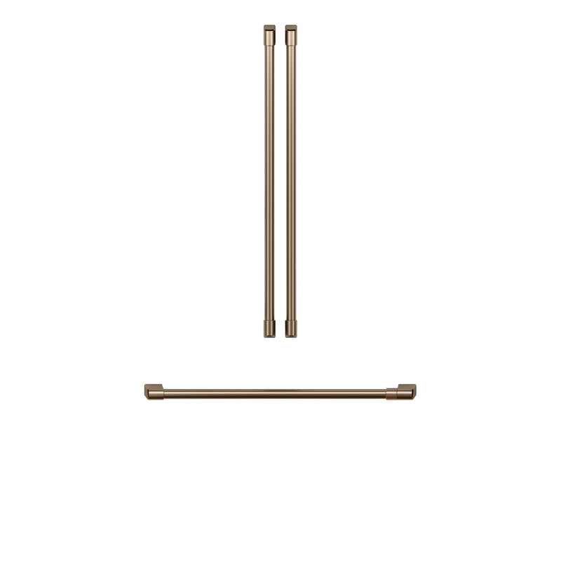 Café Brushed Bronze Handle Kit for 36" Refrigerators - CXLB3H3PMBZ