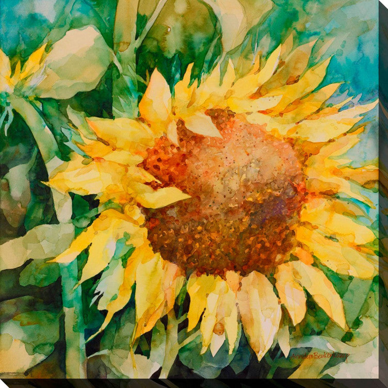 The Perfect Sunflower Canvas Wall Art - 38 X 38