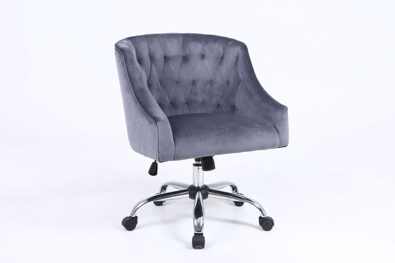 Elaine Adjustable Office Chair - Grey