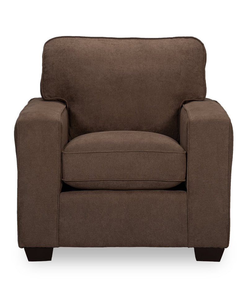 Bayham Chenille Chair - Mocha
