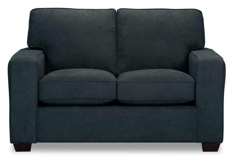 Bayham Chenille Loveseat - Navy