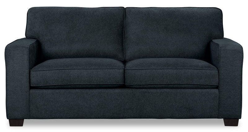 Bayham Chenille Full-Size Sofa Bed - Navy