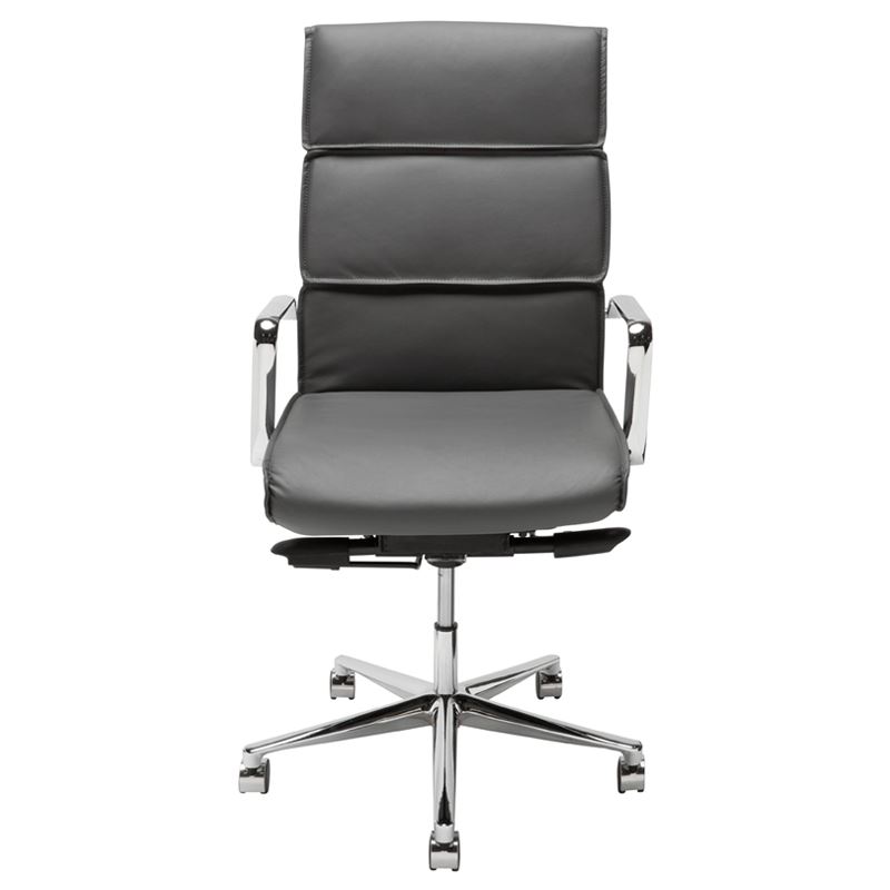 Avoise High-Back Office Chair - Grey