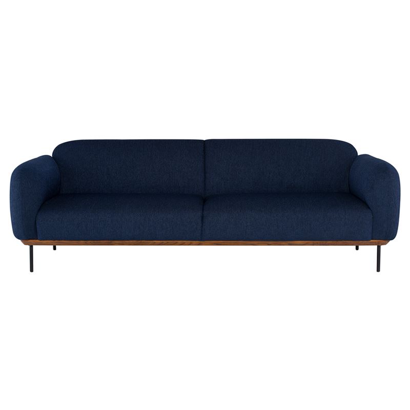 Benson Boucle Sofa - True Blue
