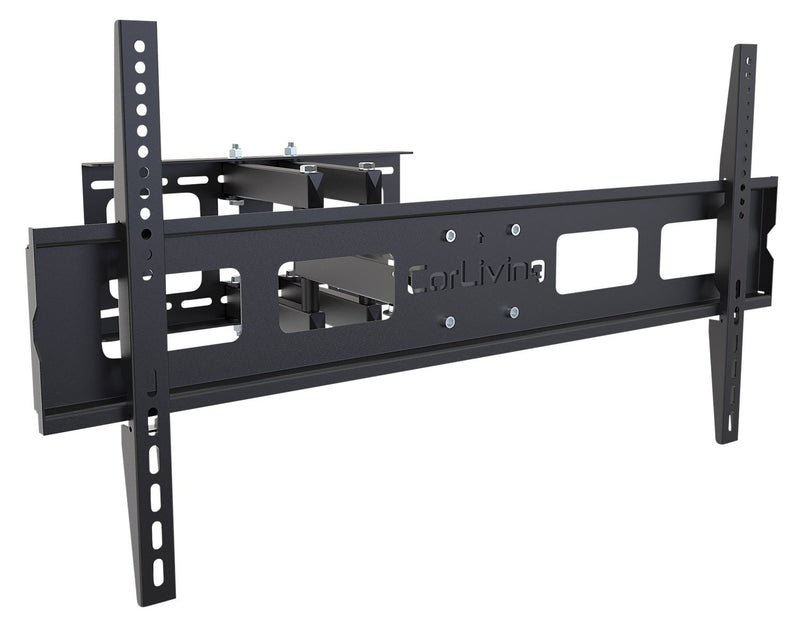 CorLiving Adjustable 40" - 80"  Full Motion Flat Panel TV Wall Mount - Black