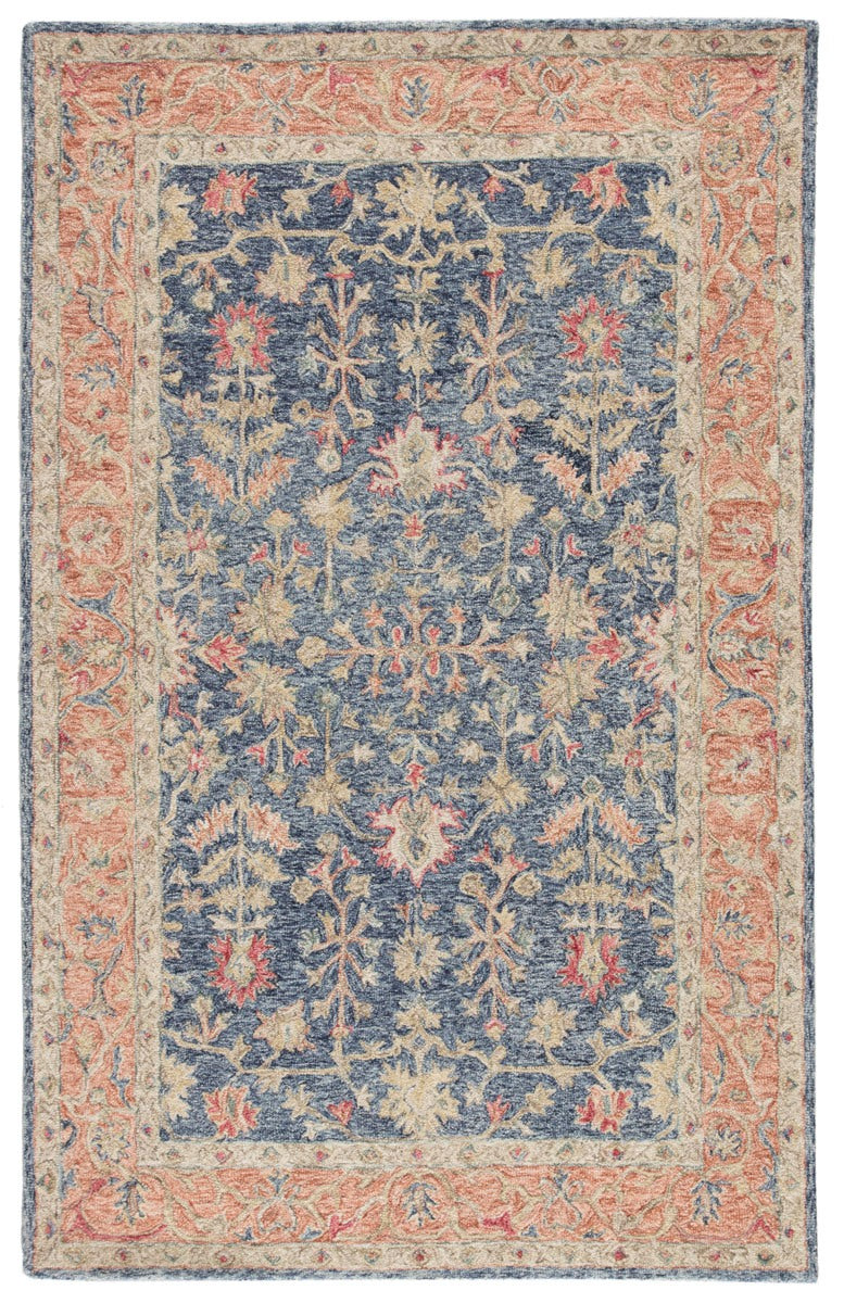 Pargas III Area Rug - 5' X 8' - Blue/Red