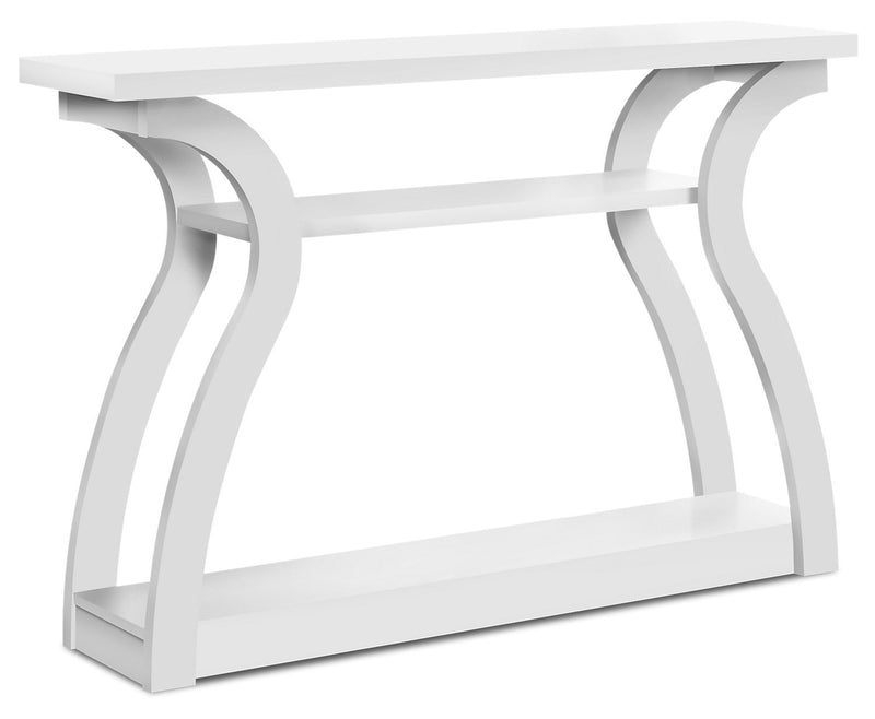 Como Sofa Table - White