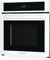 Frigidaire White 27" Single Electric Wall Oven with Fan Convection (3.8 Cu.Ft.) - FCWS2727AW