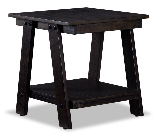 Anjelica End Table - Grey