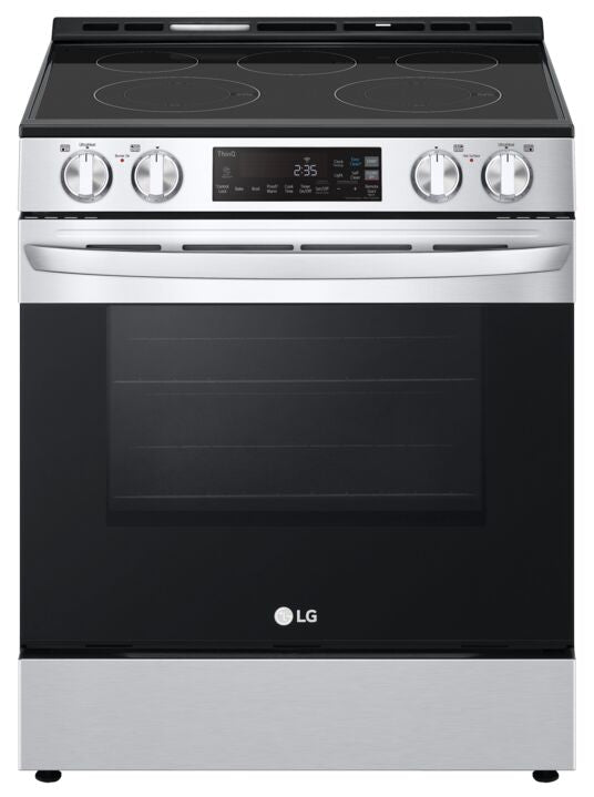 LG Smudge Resistant Stainless Steel Smart Wi-Fi Enabled Convection Electric Slide-in Range with EasyClean® ( 6.3 cu ft.) - LSEL6331F