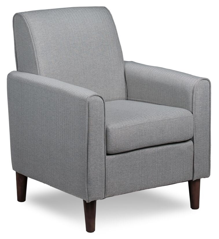 Clark Accent Chair - Light Grey