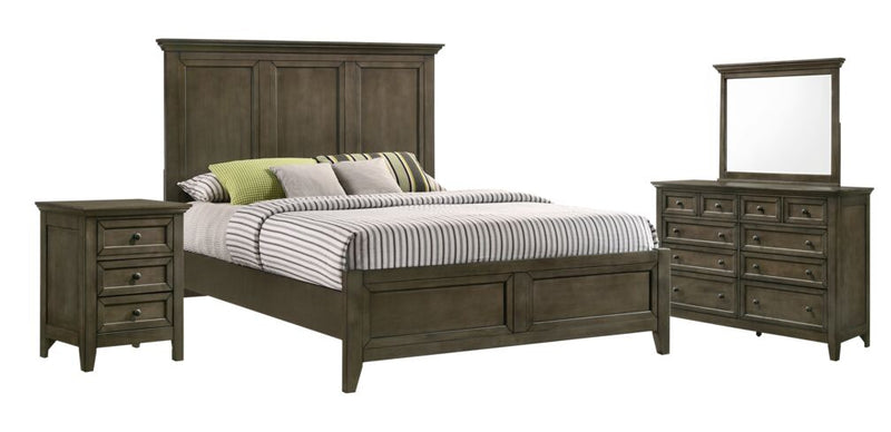 Wendell 6-Piece Queen Bedroom Set - Pewter