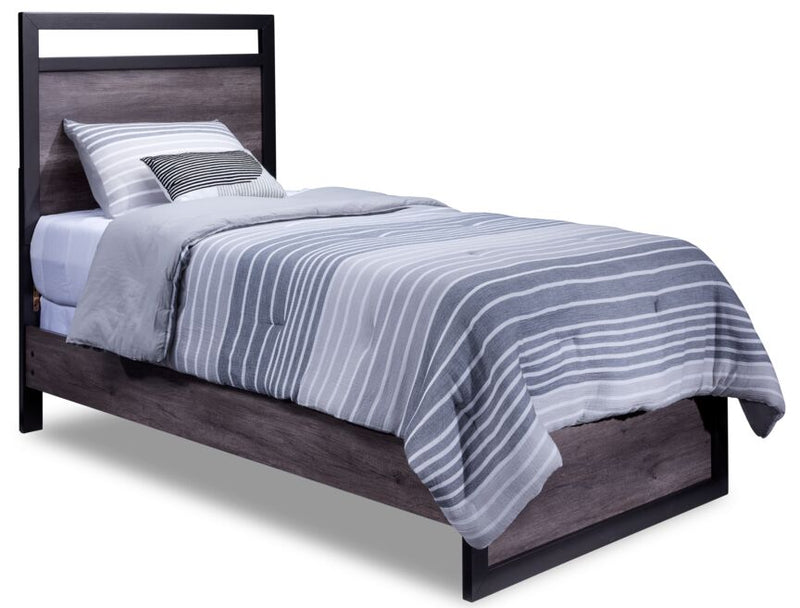 Terreno Twin Bed - Grey