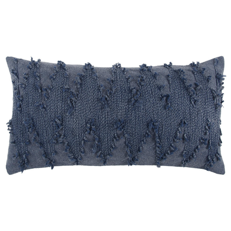Sinnar Triangle 14 X 26 Decorative Cushion - Blue