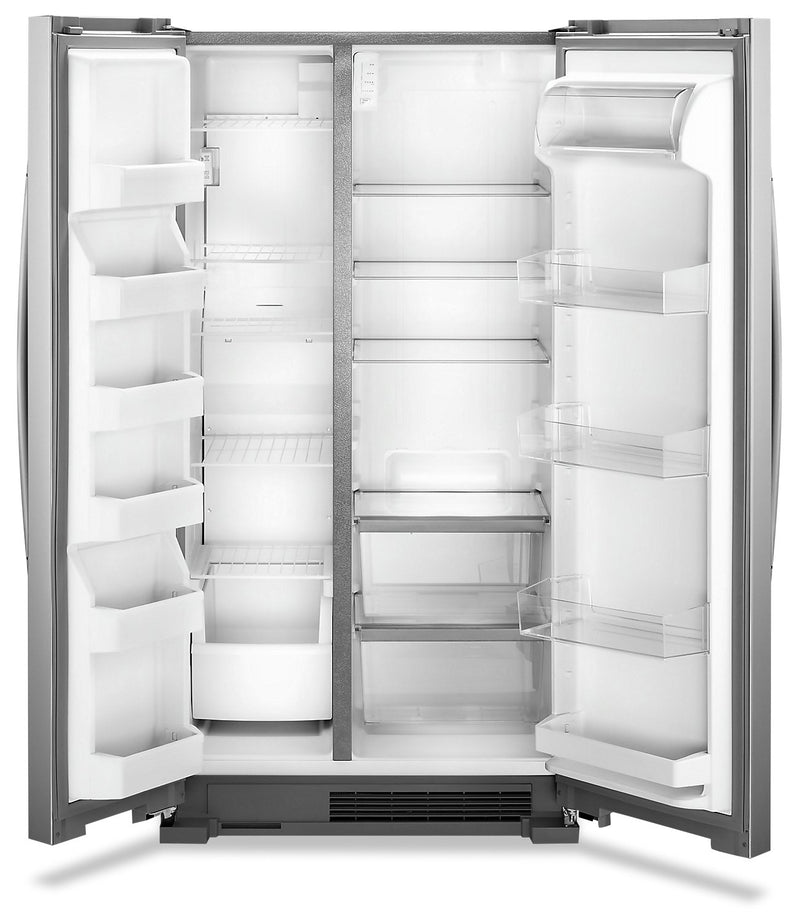 Whirlpool 25 Cu. Ft. SidebySide Refrigerator WRS315SNHM Furniture.ca
