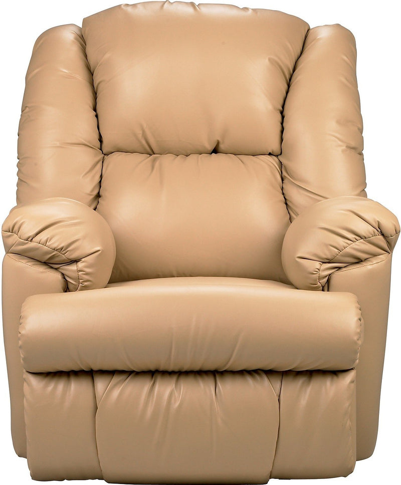 Torbay Bonded Leather Power Recliner - Taupe