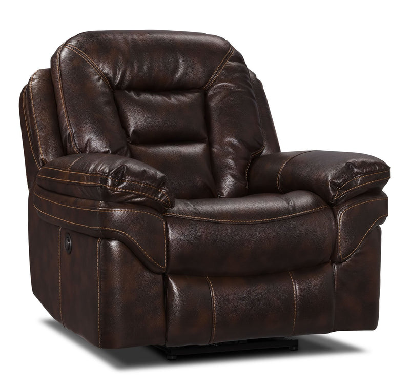 Quin Power Reclining Chair - Walnut
