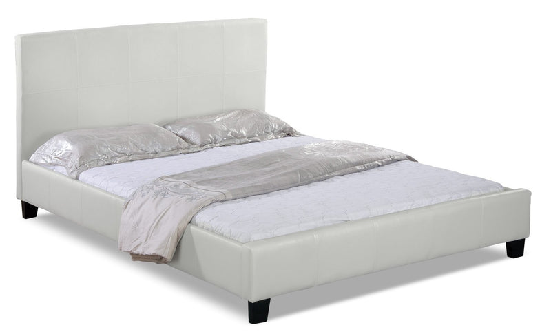 Finley Queen Bed - White