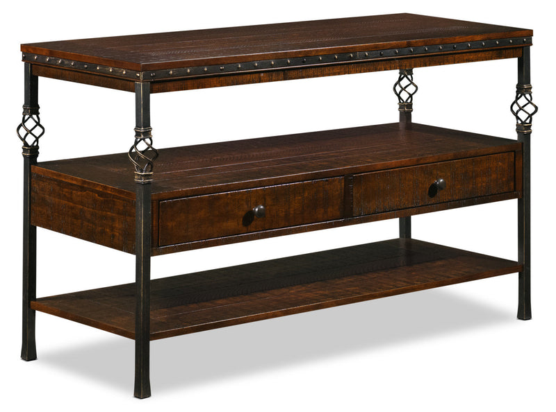 Adele Sofa Table - Walnut