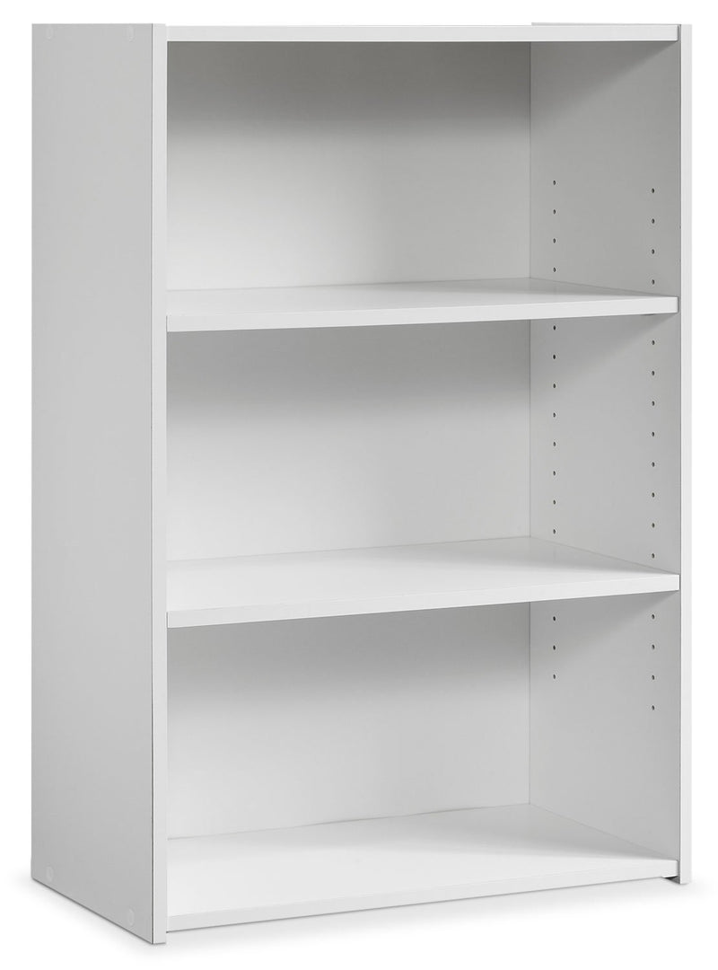 Currow 2-Shelf Bookcase - White